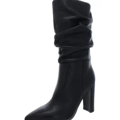 Gomer Leather Pointed Toe Mid-Calf Boots