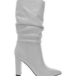 Gomer Leather Pointed Toe Mid-Calf Boots