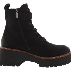 Goner Suede Round Toe Wedge Boots