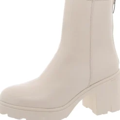 Goucho Lug Sole Block Heel Chelsea Boots