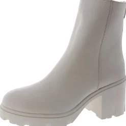 Goucho Lug Sole Block Heel Chelsea Boots