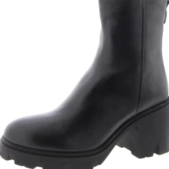 Goucho Lug Sole Block Heel Chelsea Boots