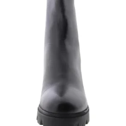 Goucho Lug Sole Block Heel Chelsea Boots