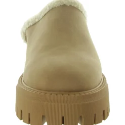 Gracelyn Faux Leather Platform Loafer Slippers