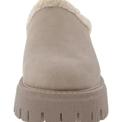 Gracelyn Faux Leather Platform Loafer Slippers