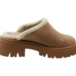 Gracelyn Faux Leather Platform Loafer Slippers