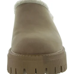 Gracelyn Faux Leather Platform Loafer Slippers