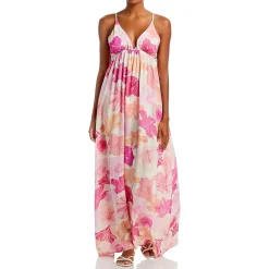 Gracie Crinkled Long Maxi Dress