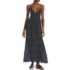 Gracie Crinkled Long Maxi Dress