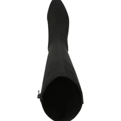 Gracie Faux Suede Wide Calf Knee-High Boots