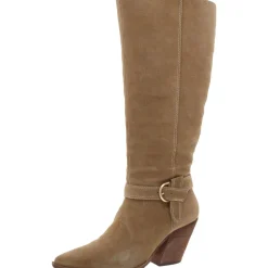 Grathlyn 2 Suede Wide Calf Knee-High Boots
