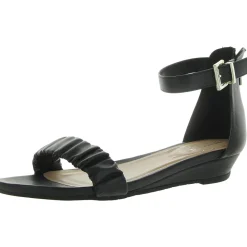 Great Scrunch Square Open Toe Slingback Sandals