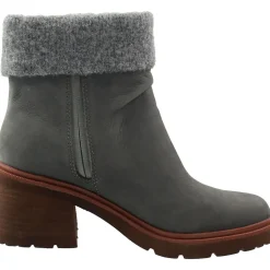 Gresa Block Heel Faux Fur Booties