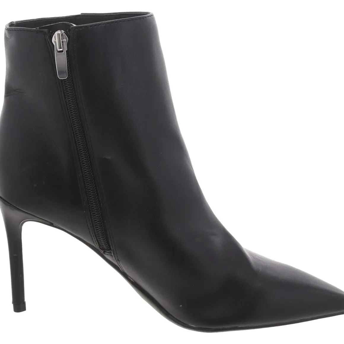 Gurly 3 Faux Leather Pointed Toe Ankle Boots