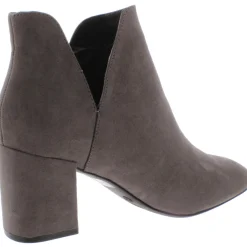 Gwenn Faux Suede Square Toe Booties