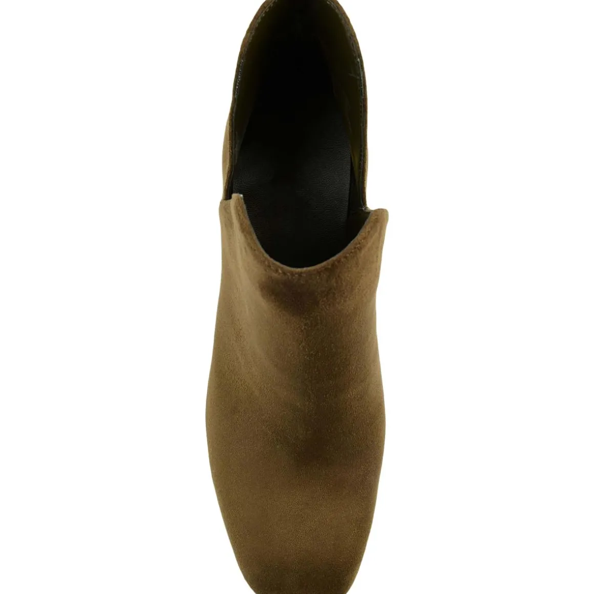 Gwenn Faux Suede Square Toe Booties