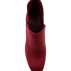 Gwenn Faux Suede Square Toe Booties