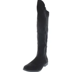 Hadleyy Faux Suede Over-The-Knee Riding Boots