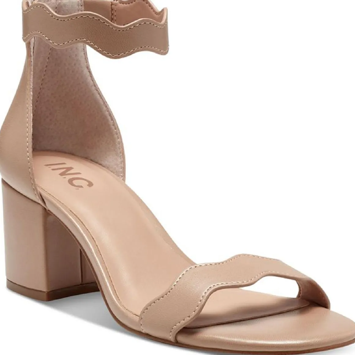 Hadwin Solid Open Toe Heels