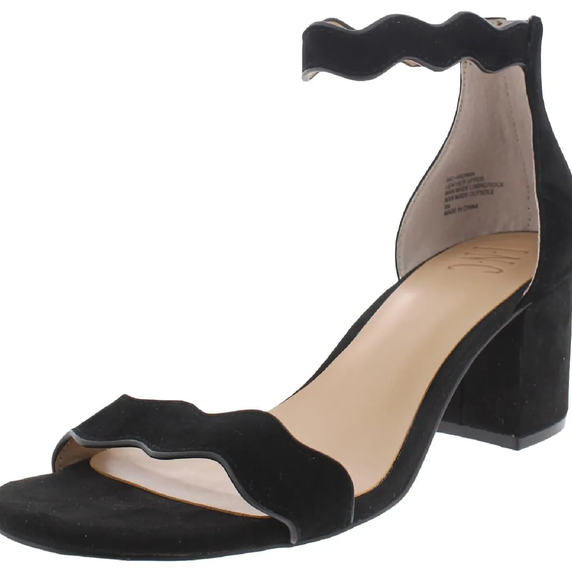 Hadwin Solid Open Toe Heels