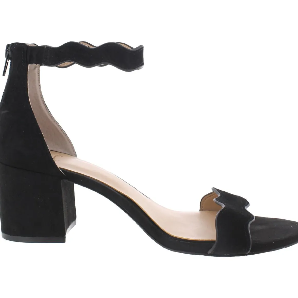 Hadwin Solid Open Toe Heels