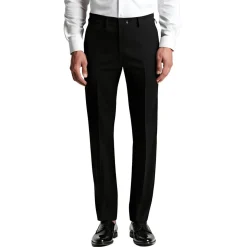 Halloway Satin Trim Wool Dress Pants