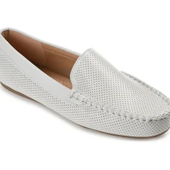 Halsey Faux Leather Slide On Flats