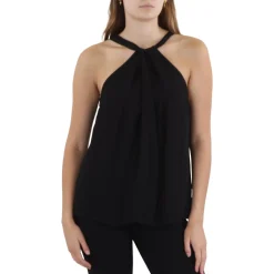 Halter Chiffon Halter Top