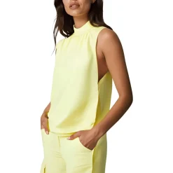 Halter Satin Halter Top