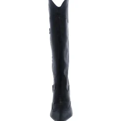 Hayleigh Faux Leather Knee-High Boots