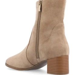 Hayven Block Heel Dressy Ankle Boots