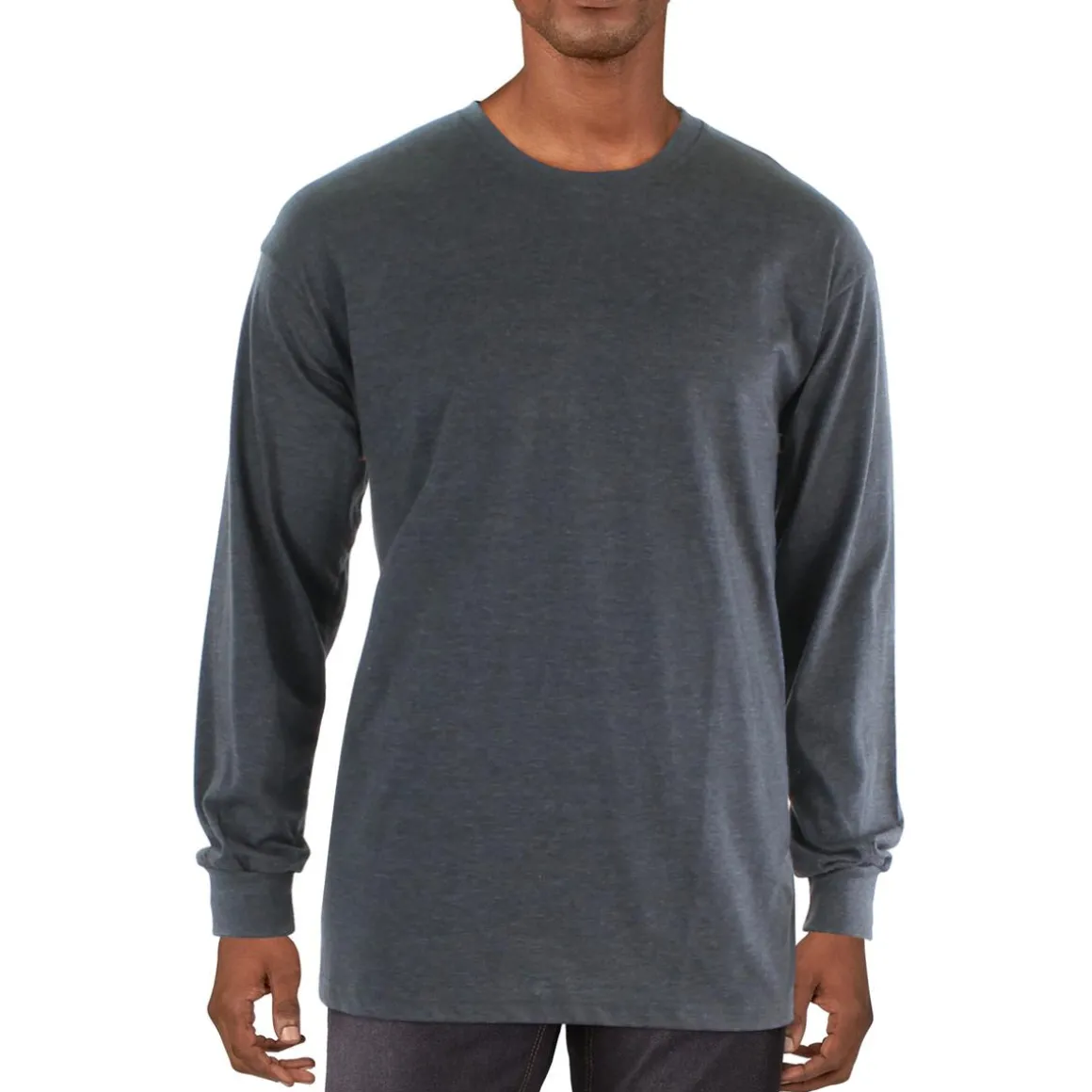 Heathered Knit T-Shirt