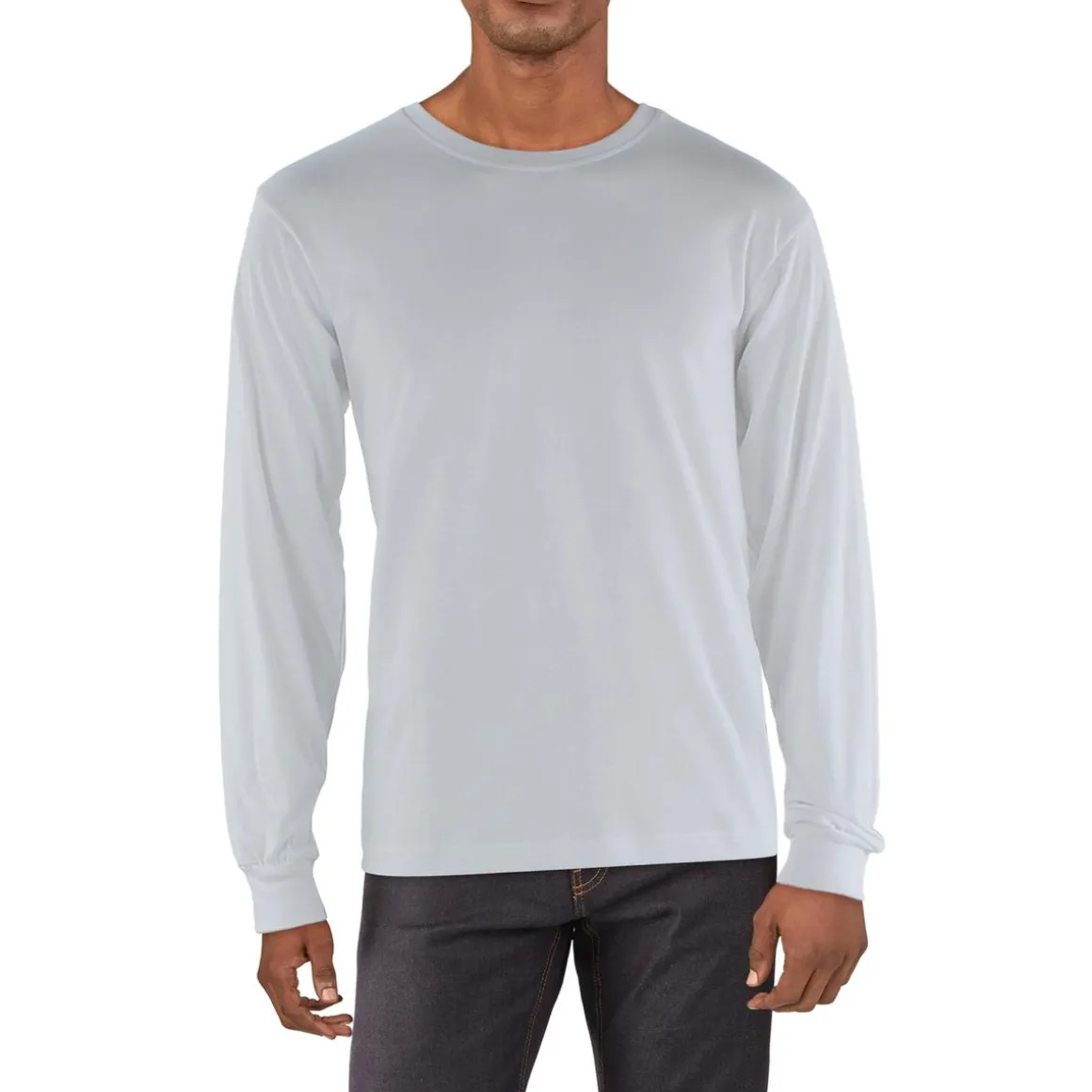 Heathered Knit T-Shirt