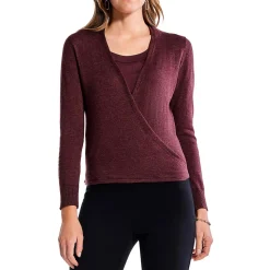 Heathered Open Front Cardigan Sweater