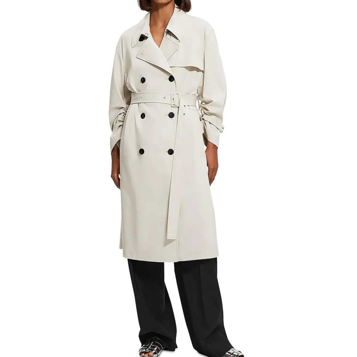 Heavy Long Trench Coat