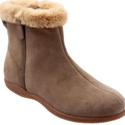 Helena Leather Faux Fur Winter Boots