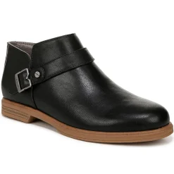 Hello Zipper Faux Leather Shooties