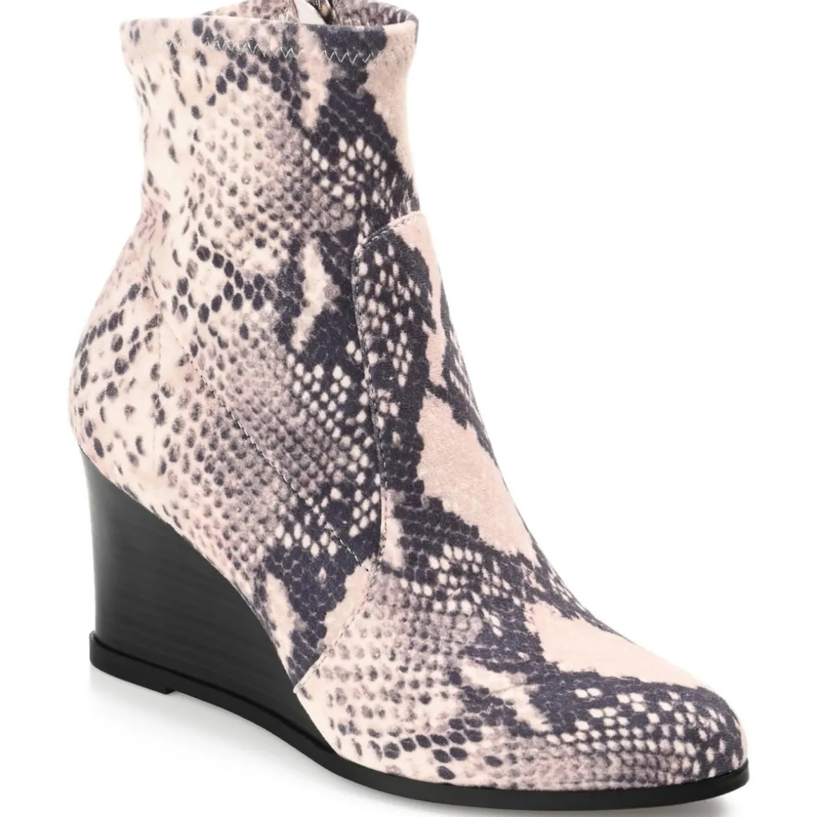 Hepburn Faux Suede Ankle Booties