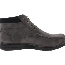 Hertel 01 Faux Leather Lace Up Chukka Boots