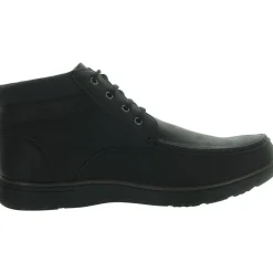 Hertel 01 Faux Leather Lace Up Chukka Boots