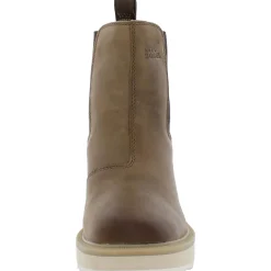 Hi Line Leather Padded Insole Chelsea Boots