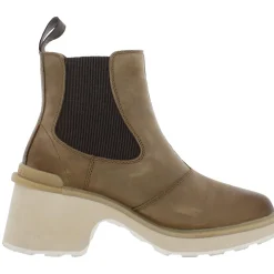 Hi Line Leather Padded Insole Chelsea Boots