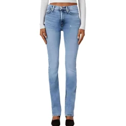 High Rise Light Wash Bootcut Jeans