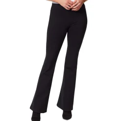 High Rise Pull On Contour Flare Jeans
