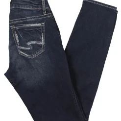 High Rise Slim-Leg Boyfriend Jeans