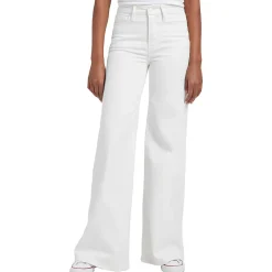 High-Rise Denim Wide Leg Jeans