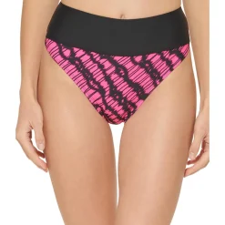 High-Waist Printed Swim Bottom Separates