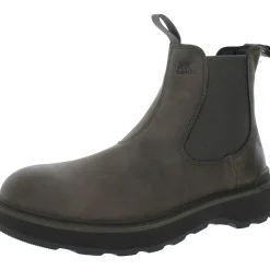 Hi-Line Leather Chelsea Boots