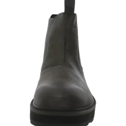 Hi-Line Leather Chelsea Boots
