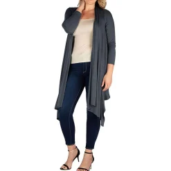 Hi-Low Caridg Pullover Top